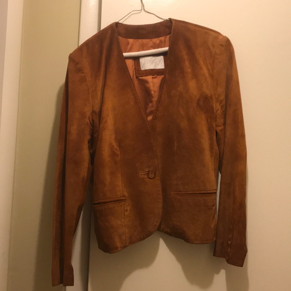 Lord & Taylor Suede blazer/jacket